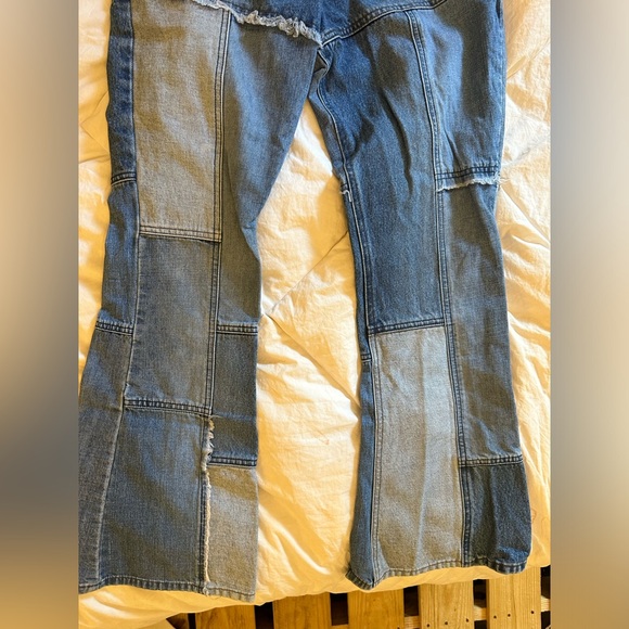 Vintage Mudd Patchwork Flare Jeans - Picture 3 of 6